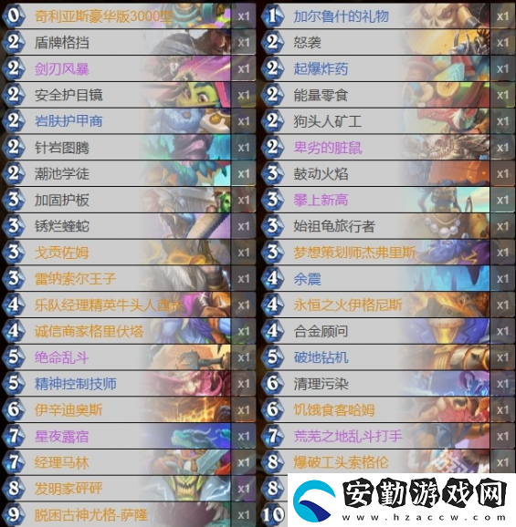 爐石傳說標準40宇宙戰(zhàn)卡組代碼是什么