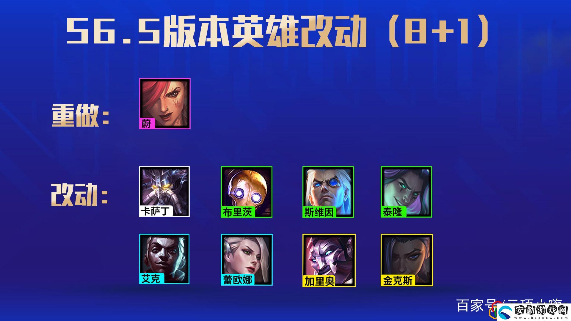 云頂之弈s6.5有哪些新英雄