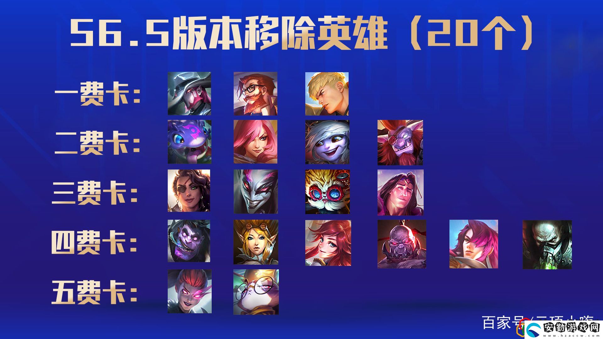 云頂之弈s6.5有哪些新英雄