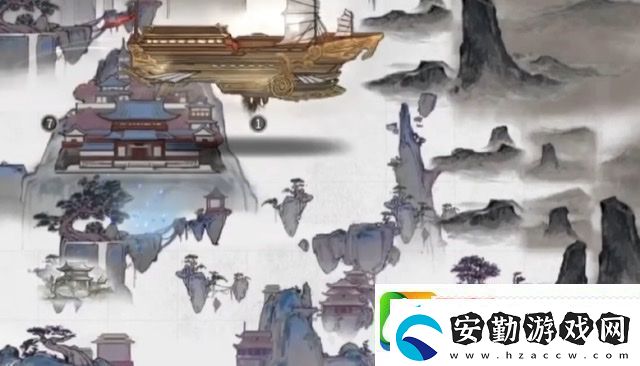 鬼谷八荒隱修閣位置一覽
