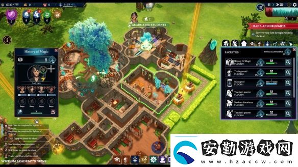 Steam魔法學(xué)園經(jīng)營沙盒WizdomAcademy開放試玩