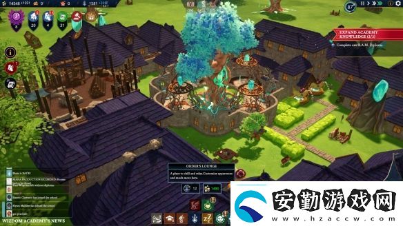 Steam魔法學(xué)園經(jīng)營沙盒WizdomAcademy開放試玩