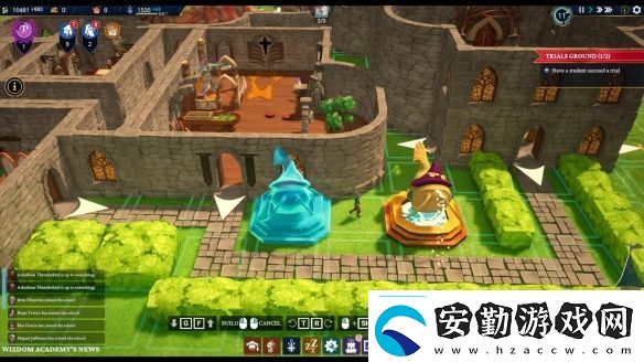Steam魔法學(xué)園經(jīng)營沙盒WizdomAcademy開放試玩