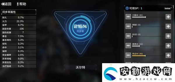 艾塔紀元同步率加點攻略