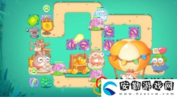 保衛(wèi)蘿卜4第33關(guān)怎么過