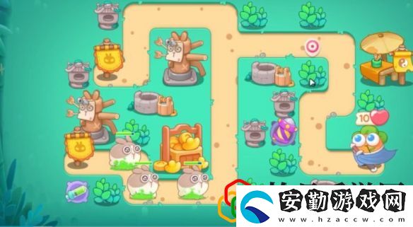 保衛(wèi)蘿卜4第33關(guān)怎么過