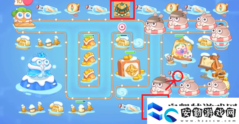 保衛(wèi)蘿卜4天下第一湯第20關(guān)通關(guān)攻略