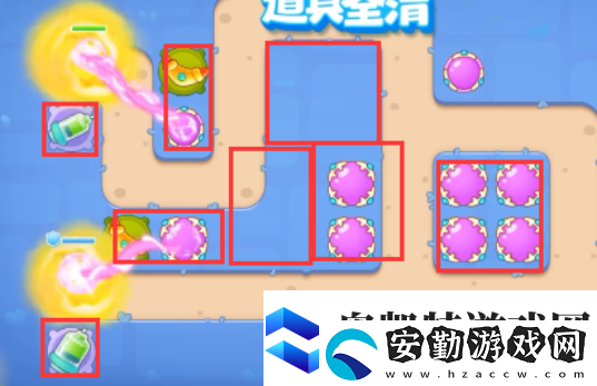 保衛(wèi)蘿卜4阿波道長第51關(guān)通關(guān)攻略