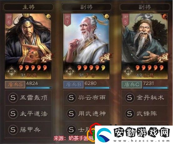三國志戰(zhàn)略版左慈t0陣容