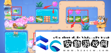 保衛(wèi)蘿卜4阿波道長第36關(guān)通關(guān)攻略