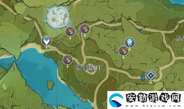 原神翠華木位置介紹