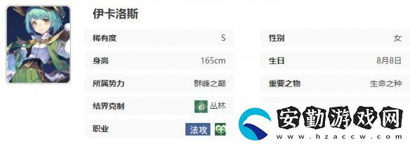 永夜降臨復(fù)蘇伊卡洛斯技能是什么
