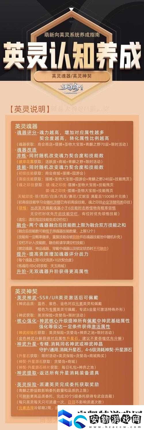 天諭手游英靈魂器究竟有何奧秘