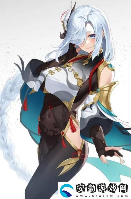 原神申鶴去掉所有服裝不遮擋沒有小愛心的圖