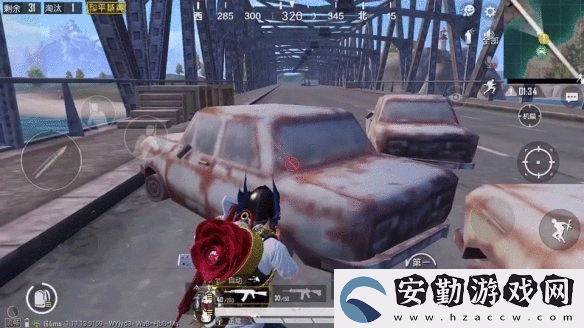 和平精英怎么堵橋