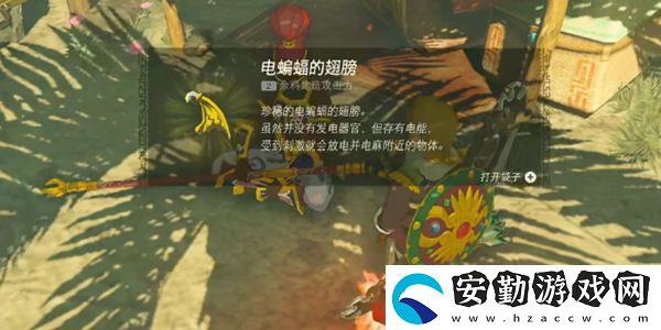 塞爾達傳說王國之淚電蝙蝠的翅膀獲取攻略