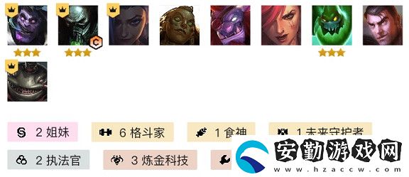 云頂之弈s6賞金速成型斗槍強勢陣容推薦