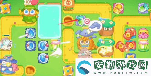 保衛(wèi)蘿卜4綠野奇緣第50關(guān)怎么玩