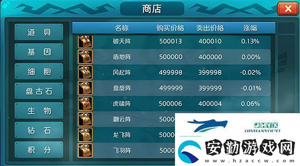 達爾文進化島陣法介紹