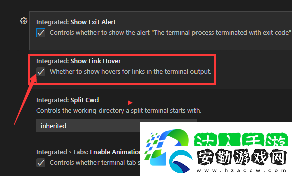 vscode怎么關閉鼠標懸停顯示鏈接