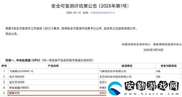 華為海思麒麟X90處理器首秀