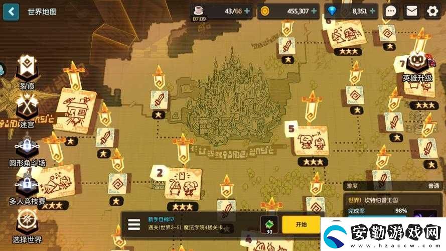 坎公騎冠劍無(wú)人森林支線怎么過(guò)