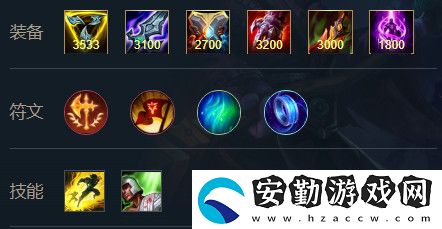 英雄聯(lián)盟手游武器大師賈克斯出裝天賦攻略