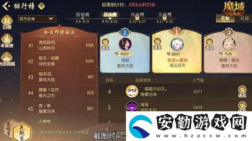 版本第一美女！魔域口袋版花魁賽總決賽即將開(kāi)幕