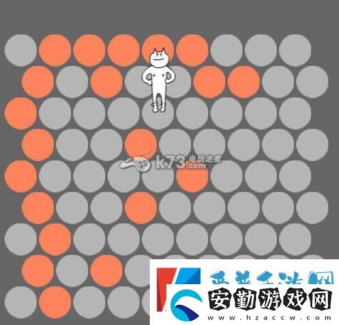 圍住小貓2步圍住技巧