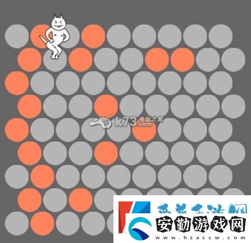 圍住小貓2步圍住技巧