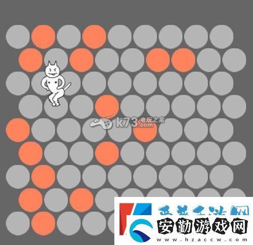 圍住小貓2步圍住技巧