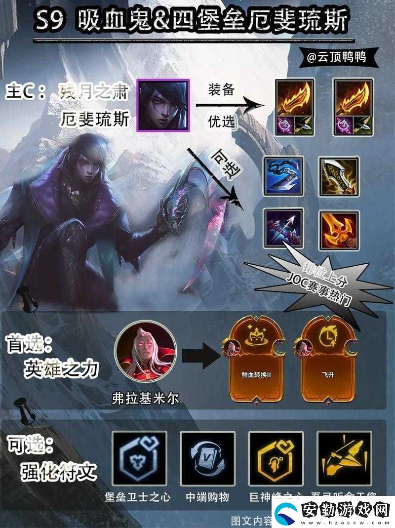 云頂之弈月男厄斐琉斯封神指南！一回合12殺的超強(qiáng)套路公開(kāi)