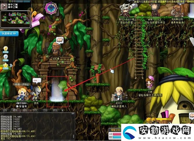 冒險島豬豬農場怎么走