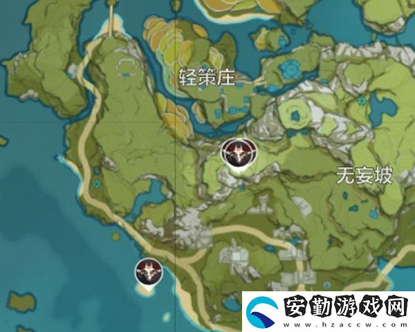 原神巖盾丘丘人暴徒位置介紹