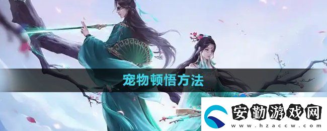 問道手游寵物怎么頓悟