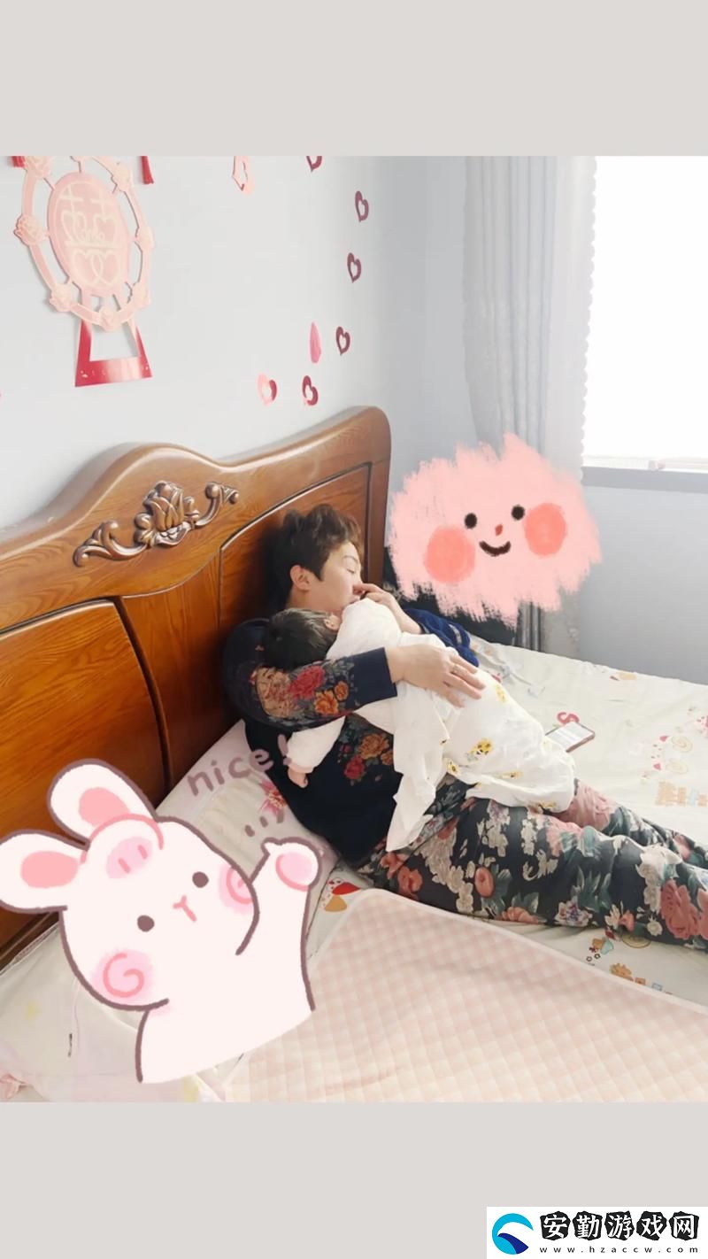 **抱著媽媽到了臥室