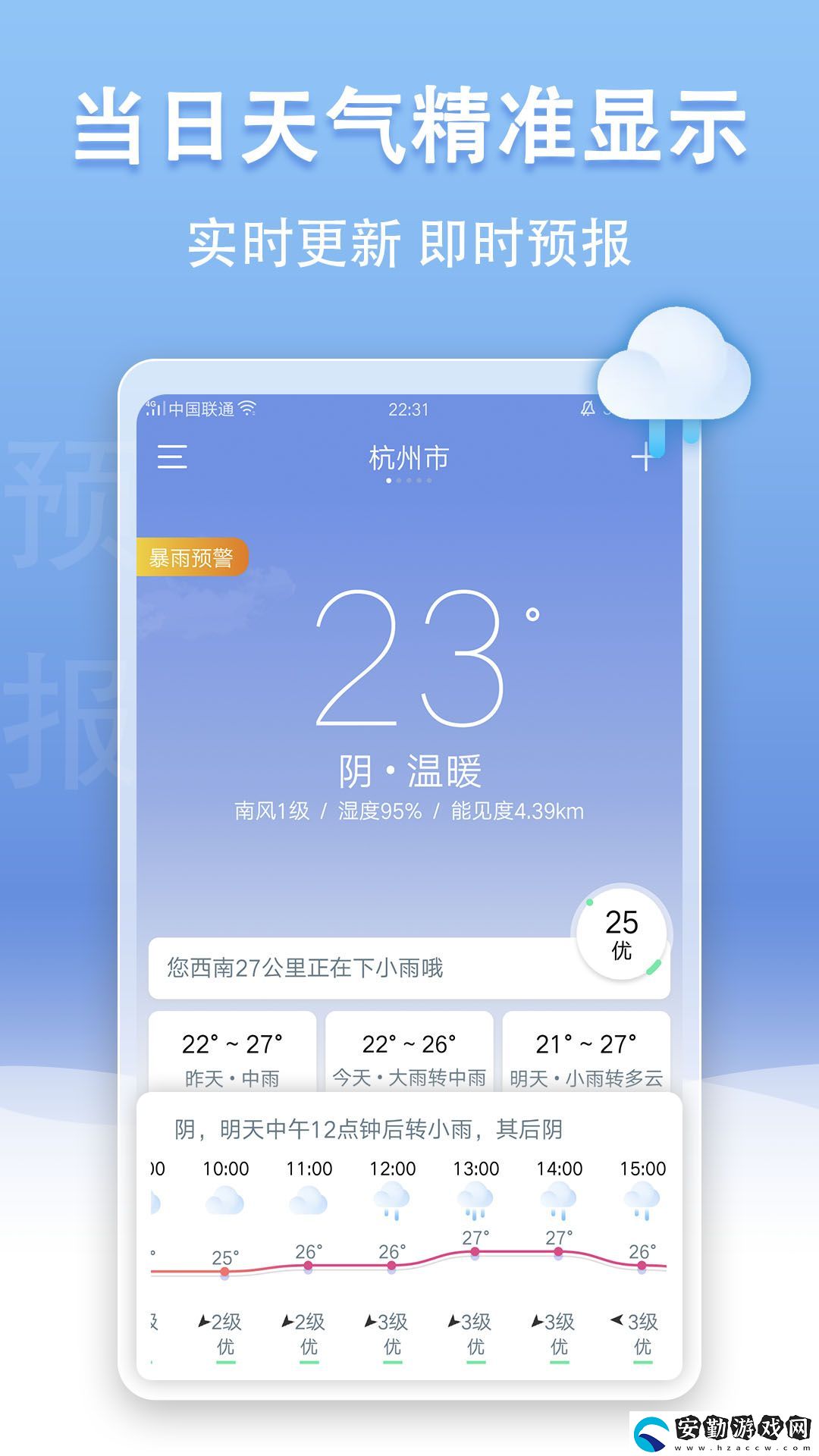 天氣預(yù)報24小時詳情軟件有哪些