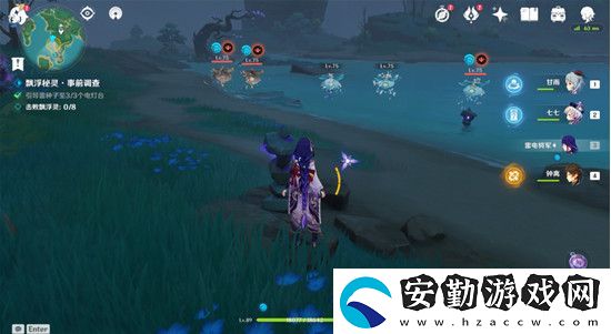 原神漂浮秘靈第四天電燈臺位置介紹