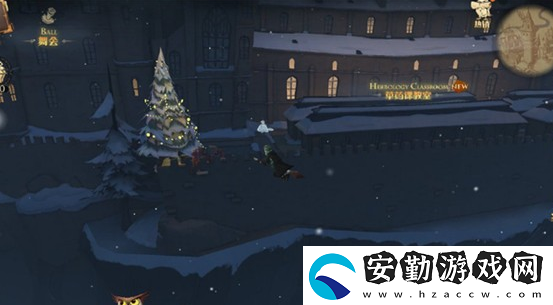 哈利波特魔法覺醒褐色帽子的雪人在哪