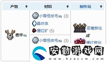 泰拉瑞亞鹿角怪怎么召喚